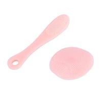Silicone Facial Cleansing Brush Gentle Exfoliation Massage for Normal and Sensitive Skin 2PCS