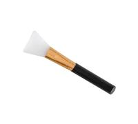 Silicone Facial Mask Brush Beauty Self Made Applicator Soft Head Portable Face Mask Brush Face Mask Brush Set Dis(Black)