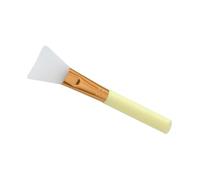 Silicone Facial Mask Brush Beauty Self Made Applicator Soft Head Portable Face Mask Brush Face Mask Brush Set Dis(Yellow)