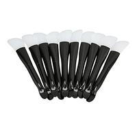 Silicone Facial Mask Brush Double Ended Mud Mask Applicator, Professional Clay Mask Brush Set for Home Beauty Salon, Ergonomic Handle with Spatula Tip, Skin - Friendly Soft