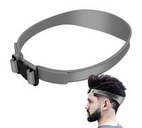 Silicone Fade Template - Soft Grip Curve, Adjustable Trimming Ruler, Non-Slip Hair Tool | Haircut Guideline Creator System, Clean Neck Shave Assistant Shape Control at-Home Grooming Routine