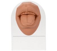Silicone Fake Mouth Face Model for Piercing Practice