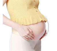 Silicone Fake Pregnant Belly Bump - Soft Artificial Pregnancy Prop for Movies and TV Dramas (2 to 10 Months)