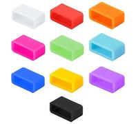Silicone Fasteners compatible with Fitbit, compatible with Garmin, Misfit, Amiigo, Striiv, or Disney MagicBand (kids size) - Fix the Clasp Fall Off Problem - Secure the Wristband in Style