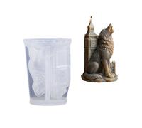 Silicone Featuring Wolf and Tower Designs