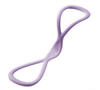Silicone Figure 8 Exercise Band 18in Silicone Figure 8 Exercise(purple 15 pounds)
