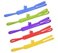 Silicone Finger Bookmark Creative Pointer Silicone Finger Book Strap Portable Office or Student Supplies 5 Pieces/Set Adorable Quality and Practicaldurable