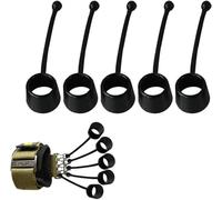 Silicone Finger Exerciser Hand Grip Strengthener, 5 Resistance Levels Portable Forearm Trainer for Athletes, Musicians, Hand Fatigue Relief (60 lbs 5 finger cots (accessories))