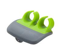 Silicone Finger Grips Peeler, Palm Peeler, Finger Potato Peeler, Ergonomically Designed Kitchen Gadgets, Peeling Tools with Handle, Suitable for Cucumbers, Carrots, Potatoes, Apples, etc (Green)