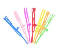 Silicone Finger Point Bookmarks Book Marks 7pcs Circular Pattern