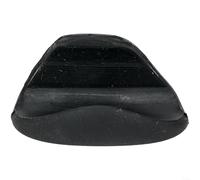 Silicone Finger Rest for Flute, Thumb Protection Sleeve, Musical Performance Aid (Black)