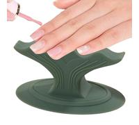 Silicone Finger Support Stand - 9.4 cm Finger Rest, Non-Slip Manicure Aid, Precise | Nail Polish Holder Fînger Rest, Manicure Accessories for Home Use, Salon, Nail Design, Beginner and Professional Se