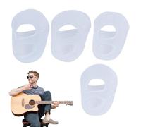 Silicone Finger Tip Protectors - Comfortable Finger Guard For Crafting, Sewing, Guitar Playing | Anti-Slip Silicone Finger Caps | Heat-Resistant Finger Guards | Finger Protectors For Daily Use