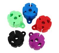 Silicone Fishing Rod Protector Ball - Fishing Rod Fixed Ball | Lightweight Fishing Rod Stopper, 5X Protective Fishing Rod Fixed Balls, Fishing Rod Protect Ball, Portable Fish Pole Stopper Accessories