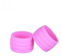 Silicone Fixing Band For Road Bike For Drop Handlebars That Works With All Common Handlebar Tape Types And Wrapping Methods(Pink)
