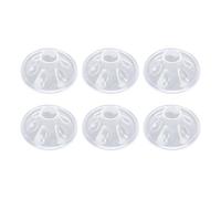 Silicone Flange Cushions Insert Soft Comfortable Breast Pump Parts Replacement for Breastfeeding Moms 24mm 6pcs