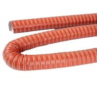 Silicone Flexible Duct Hose, 20-250mm Ventilation Tubing, High-Temp Air Vent Pipe for Intake, Exhaust, Dryer Vent(Red,50MM-2M)