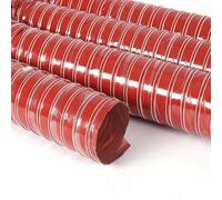 Silicone Flexible Ducting Hose Air Duct Pipe, Ventilation Flexible Duct for Air Conditioner, Protable HVAC Duct Hosing (L 1 Meter/3.3ft)(5.24in/13.3cm)