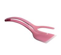 Silicone Flipper Spatula | 2 in 1 Egg Turner | Ergonomic Handle Kitchen Gadget for Breakfast Fish BBQ Toast Omelette Bread Pancake