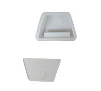 Silicone Flower and Flower Pots Base Mold for Personalizing Home Art Creation Making Casting Craft Projects Easy Releases Mold