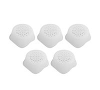 Silicone Flower Arranger Flexible Reusable Transparent Spiral Stem Holder 5pcs for Vase Flower Arranging Wedding Home Decor