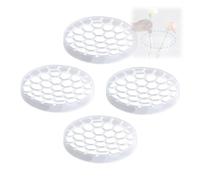 Silicone Flower Arranging Grid, Silicone Flower Grid for Vase, Reusabl-e Silicones Blossom Grids Flowers Arranger, Stretches Over the Rim of Vase, Self-Grips to Glass for Easy Flowers Arranging