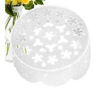 Silicone Flower Arranging Grid, Spiral Stem Holder Tool, Utility for Florist Women Wedding Planner Event Decorator =Dweller Home Party, Professional Floral Design Accessory for Daily Use 7.5x4 cm