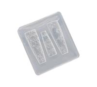 Silicone Flower Butterfly Nails Carving Mold Stamping Plate Nails Stencils Gel Manicure Tools Art Manicure Nail Art Templates
