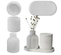 Silicone Flower Vase Casting Moulds Clay Casting Mould and Modelling Tools
