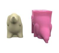 Silicone Flower Vase Mold Dachshund Dog Shape Flexible Ornament Molds Silicone Flowerpot Mold Planter for Planter Indoor Outdoor Plant Container