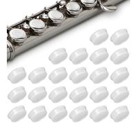 Silicone Flute Hole Plugs 25pcs Open Hole Plugs White