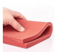 Silicone Foam Board Sponge Sheet, for Environmental Protection Equipment Embossing Machine Plate Flame Retardant Rubber Sheets(200x250x3mm)