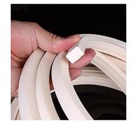 Silicone Foam Seal Strip, 2-10M Sponge Bar, White Rectangle Foaming Sealing Tape, 4-15mm Dia Seal Strip Door Window Hardware(15x15mm 2meters)