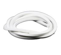 Silicone Foam Seal Strip 5M White Square Rubber Sponge Sealing Door Window Gasket Multiple Sizes(10mm x 10mm)