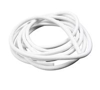 Silicone Foam Seal Weather Strip， VMQ Silicone Rubber Seal Strip Round Solid Cord Milk White Multiple Sizes(Dia. 30mm(1meter))