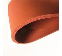 Silicone Foam Sponge Plate Sheet Board Heat Insulation Blanket Strip Square 500 x 500mm Red, for Home Improvement Sealing Strips(5mm)