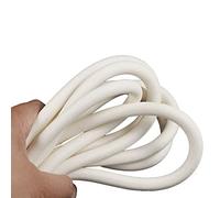 Silicone Foamed Seal Strip Round Foaming Cord, Silicone Rubber Sponge Strip White, for Windows Hardware Sealing Strips(4.5mmx2M)