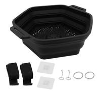 Silicone Foldable Attachment, Portable Ice Bath Water Chiller for Home Bathroom, Compact Cold Therapy Bucket with Easy Setup for Athletes and Recovery Enthusiasts