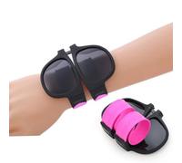 Silicone Foldable Sunglasses, Women's Foldable Sunglasses. Durable and Sturdy, Can Be Carried at Any Time, Suitable for Travel and Shopping(Purple,146 * 48 * 142mm)