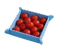 Silicone Folding Board - 8.46 Inches Portable Kitchen Chop Tray, Food Preparation Mat Container Tool, Flexible Cooking with Space Saving Structure | Outdoor Hiking Grilling Adventure Use