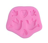 Silicone Fondant Mold Cartoon Cute Peace for Shape Handmade Resin Craft Cake Decorating Tool for Kitchen GIF Sugarcraft Mold