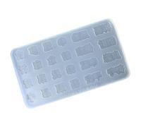 Silicone Fondant Mold Chinese Characters Series Chocolate Molds Easy to Clean Suitable for Dessert and Craft Making Flexible Mold
