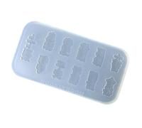 Silicone Fondant Mold Chinese Characters Series Chocolate Molds Easy to Clean Suitable for Dessert and Craft Making Flexible Mold
