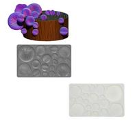 Silicone Fondant Molds Creative Mushroom Soap Resin Cake Decorating Tools for Kitchen Baking Gift Silicone Soap Molds