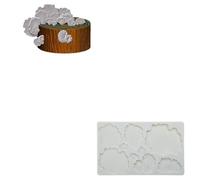 Silicone Fondant Molds Creative Mushroom Soap Resin Cake Decorating Tools for Kitchen Baking Gift Silicone Soap Molds
