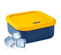 Silicone Food Containers - Lunch Box, Convenient Prep Containers, Safe and Dishwasher Friendly, Food Storage, Vent Valve, for Fruit, Salad, Meal Prep, Home, School, Office, Travel, Picnic, Microwave