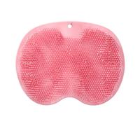 Silicone Foot and Back Massager Brush for Shower, Foot Shower Mat, Exfoliating for Feet and Back, Washing Pad with Non-Slip Suction Cups, Exfoliates and Massages