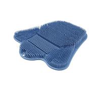 Silicone Foot Scrubber | Silicone Foot Mat Shower Back Scrubber | Wall Mount Suction Cup Pad Cleaning Supplies for Men Women Heel Back Dead Skin Bath Accessories Tub Apartment