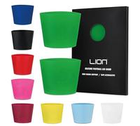 Silicone Football Leg Bands For Adults & Kids - The Tape Alternative To Hold Shin Pads In Place To Match Your Kit (Green)