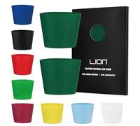 Silicone Football Leg Bands For Adults & Kids - The Tape Alternative To Hold Shin Pads In Place To Match Your Kit (Forest Green)